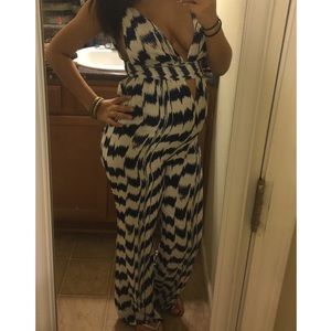 Forever 21 Deep V Jumpsuit